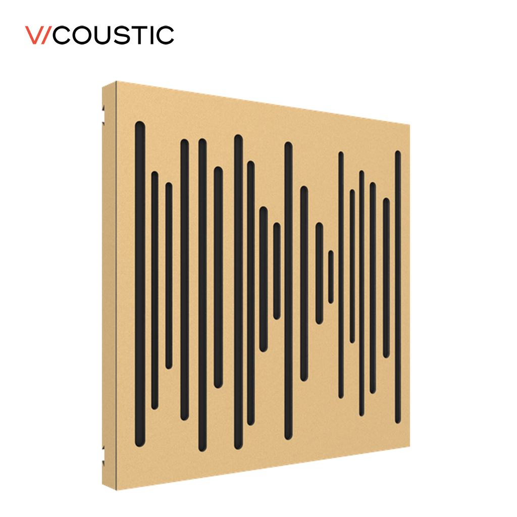 VicPattern Ultra Wavewood Gold Metallic