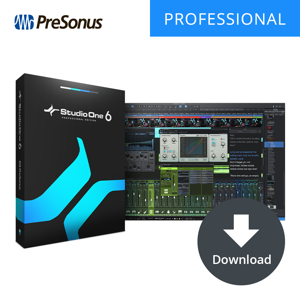 Studio One 6 Professional 日本語版
