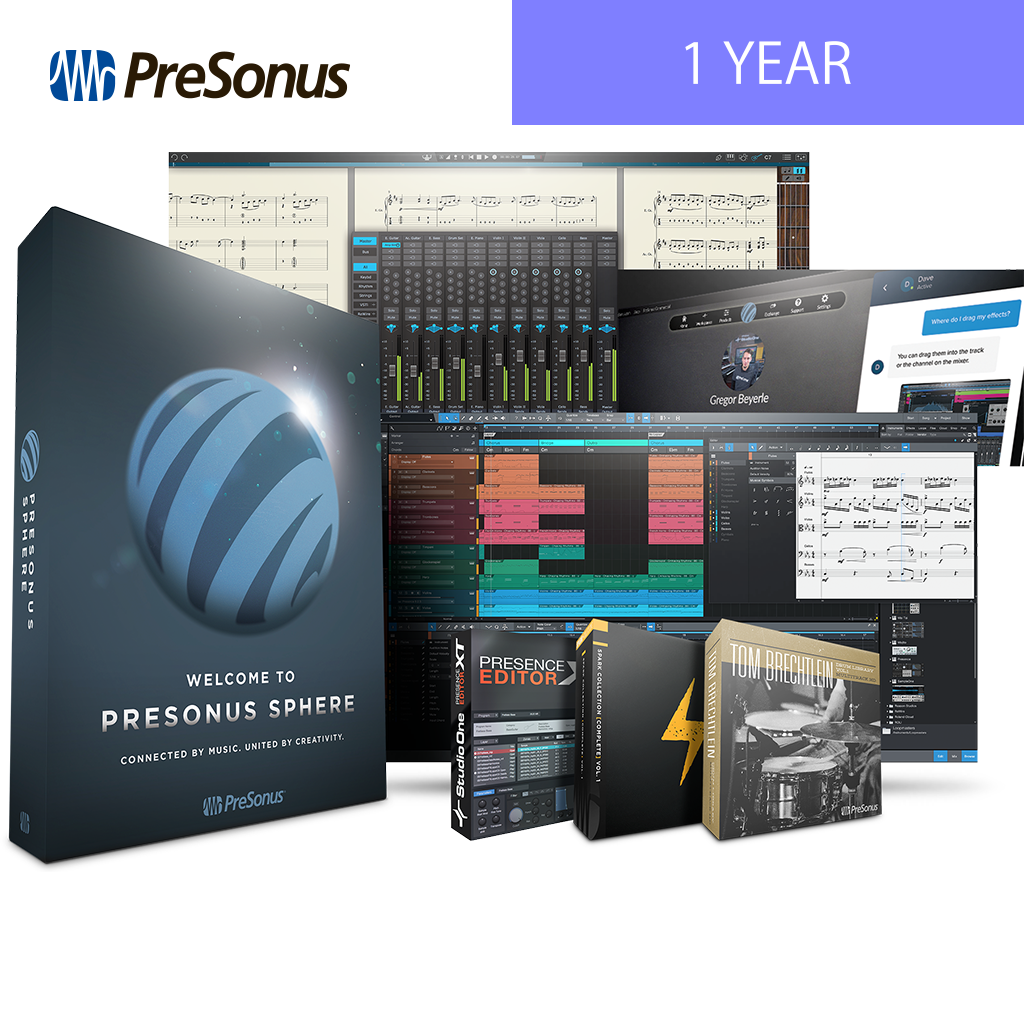 [4589473710471] PreSonus Sphere（1-year）